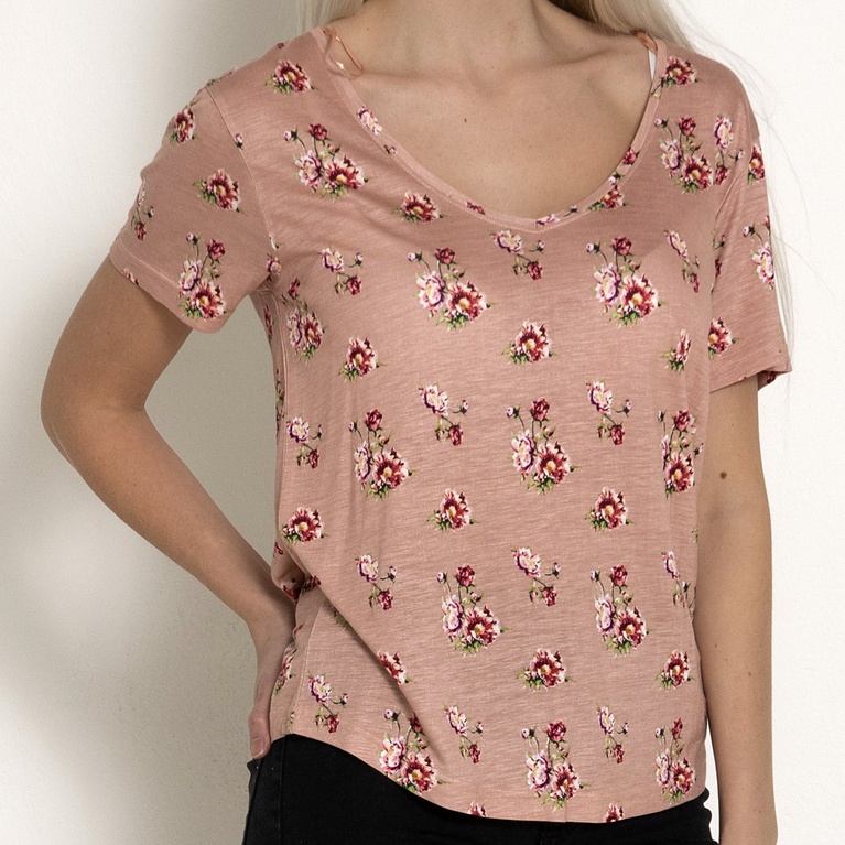Viskostopp V-neck "Inga" Viskostopp V-neck "Inga"